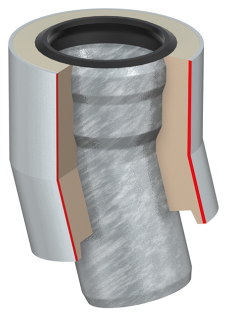 ACO Verbundrohrbogen GM-X