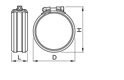 ACO GM-X Rapid Inox Verbinder