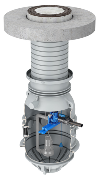 ACO Muli-Max mono verschr. Abd. D400/ H3000mm