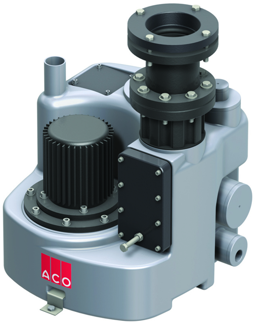 ACO Hebeanlage Muli StarMDP1 1Pumpe Beh. PE Vol.max.60L