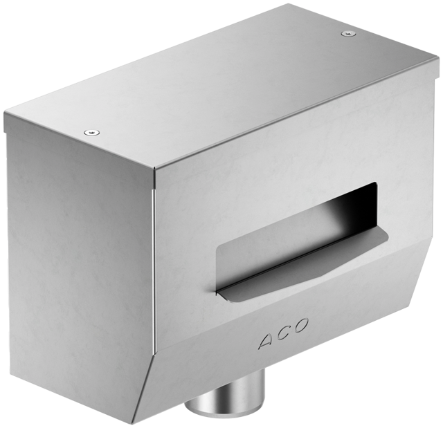 ACO Wasserfangkasten DN70 f. Anschluss an Attikaablauf