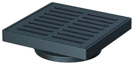 ACO Aufsatzrahmen m. Rost