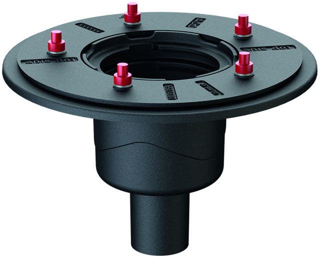 ACO Dachablauf Passavant Jet DN50/90 Grad/Guss