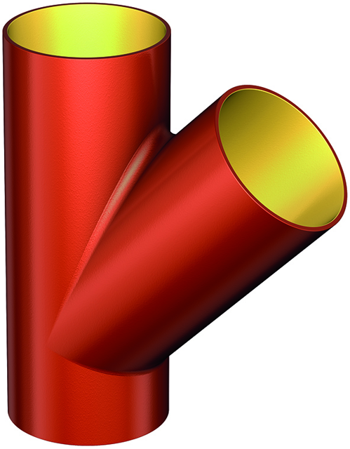 ACO Einfachabzweig SM-X DN50x50x45 Gradx3,5/ Guss
