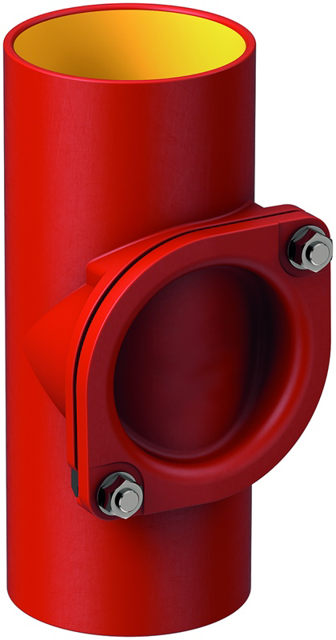 ACO Reinigungsrohr SM-X rund DN50x3,5/ Guss