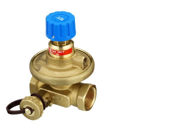 Danfoss Strangdifferenzdruckregler ASV-P ASV-P 15, Rp 1/2, Sollwert 0,1 bar