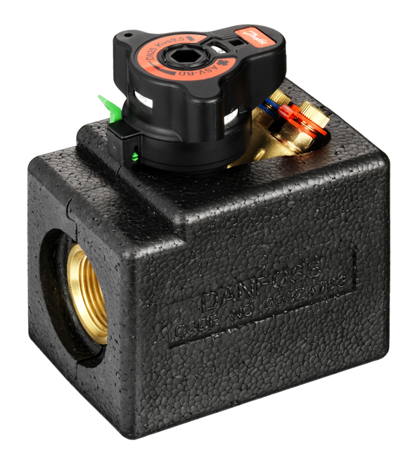 Danfoss Strangregulier- und Messventil ASV-BD 15, Impulsleit., ASV-P/PV, Rp 1/2