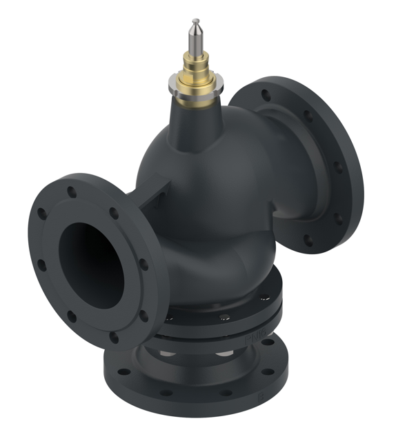 Danfoss 3-Wege-Mischventil VF3 DN125 Kvs 220,0, PN16, GGG-40,3