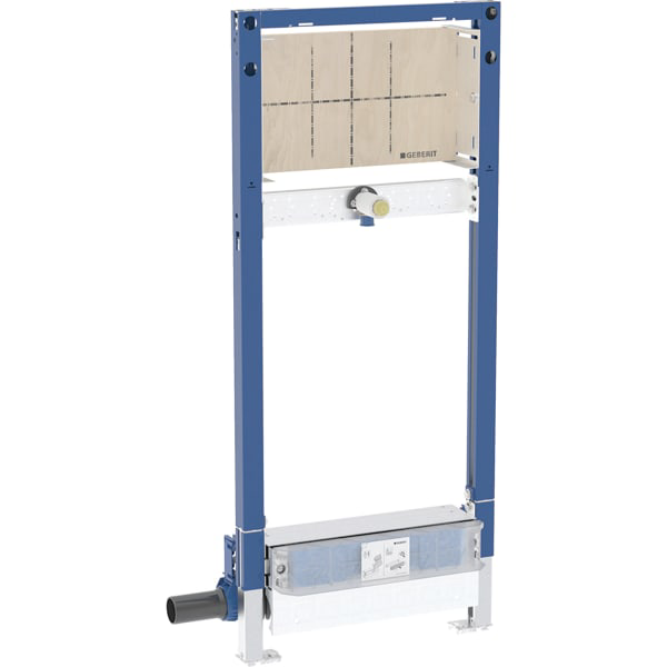 GE Duofix Element f. Dusche, 130cm mit W-Ablauf, W-Arm.UP, H: 90-250mm