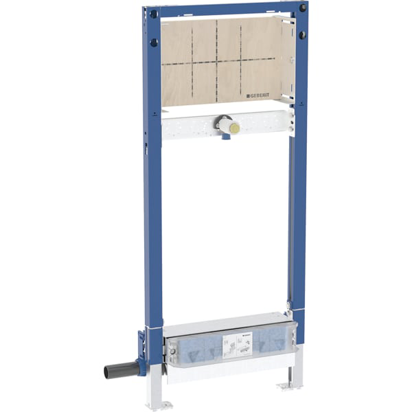 GE Duofix Element f. Dusche, 130cm mit W-Ablauf, W-Arm.UP, H: 65-90mm