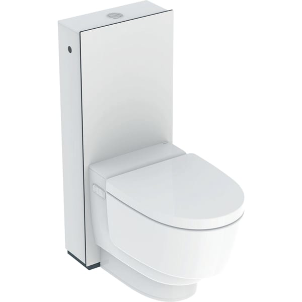 GE Geberit AquaClean Mera Classic WC-Komplettanlage AP Stand-WC weiß-alpin