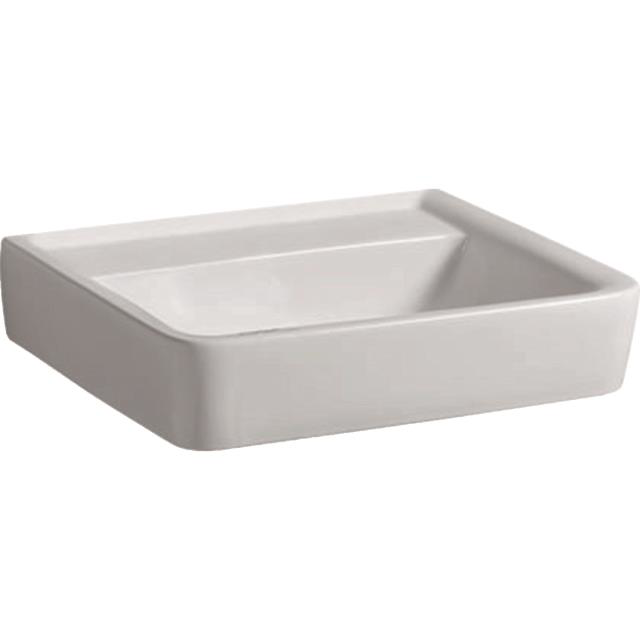 Renova Plan Waschtisch, 60x48cm o. Hl., o. Ül., weiß, KeraTect