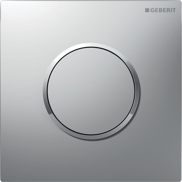 GE Typ 10 BetPl. für UR-Strg. pneum. Sp rund, chrom matt, Etc/ hgl.verchr.