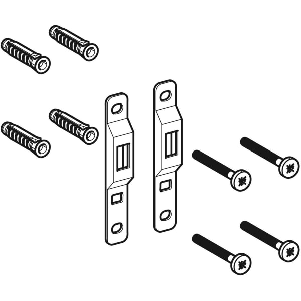 GE Befestigungsmaterial für Unterschrank für HWB und WT