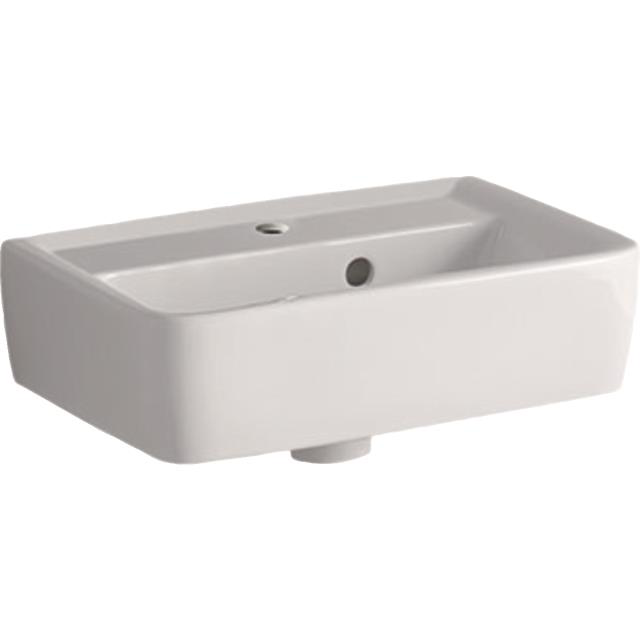 Renova Plan Handwaschbecken, 45x32cm m. Hl., m. Ül., weiß, KeraTect