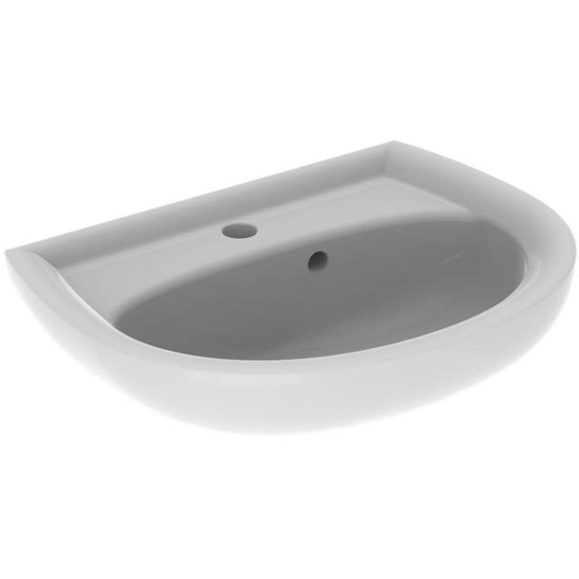 Renova Handwaschbecken, 50x38cm m. Hl., m. Ül. asym., weiß, ALT