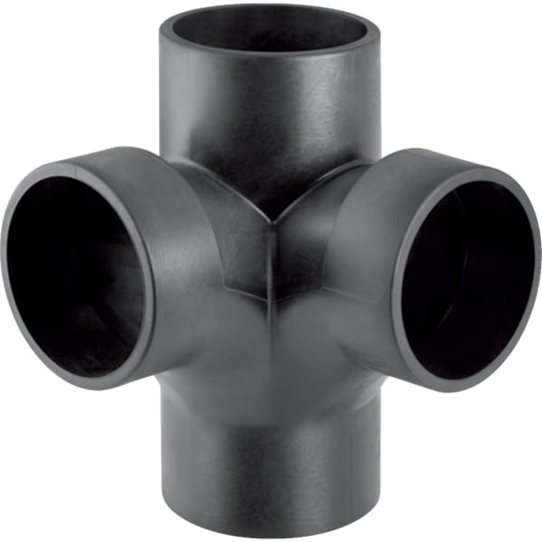 GE Silent-db20 Bogeneckabzweig 88,5Gr d110/110