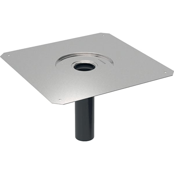 GE Pluvia Dampfsperrenanschluss d56, 12l/s, CrNi-Stahl 1.4301