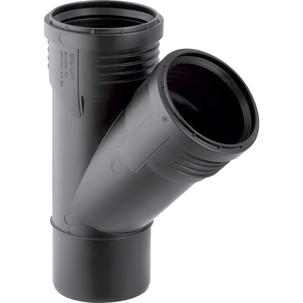 Té 45° Geberit Silent-PP: d=50mm, d1=50mm 