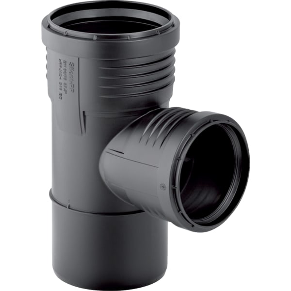 Geberit Silent-PP branch fitting 87.5°: d=160mm, d1=160mm 