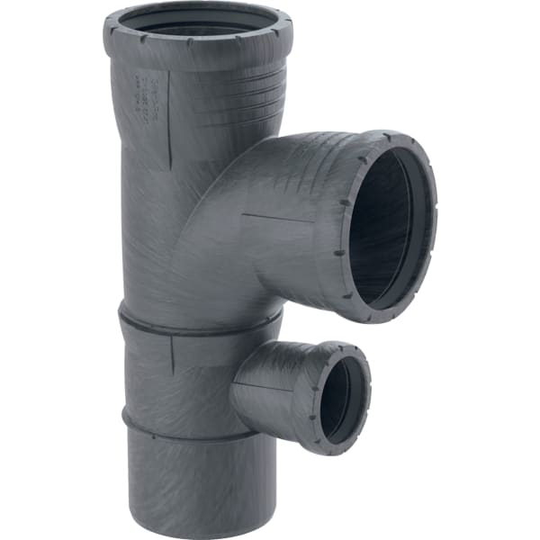 Embranchement combiné Silent-Pro, 87,5°:d=110mm, d1=110mm, d2=50mm 