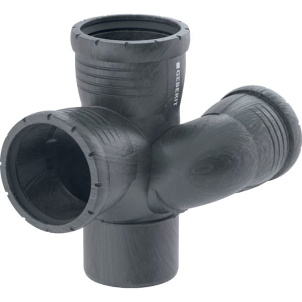 GE Silent-Pro Schachtbogenabzweig 87,5Gr d110/75/110 links
