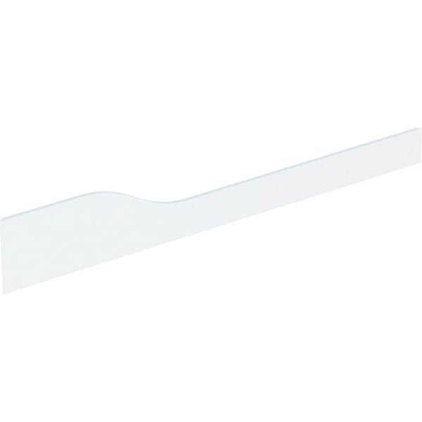 GE Bambini Dekorblende, Front für 4 WT-Arm., tieferes Becken re, weiß