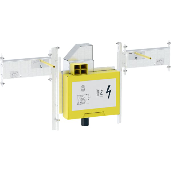 GE GIS Set Geberit ONE Waschtisch mit UP-Drehsiphon B105