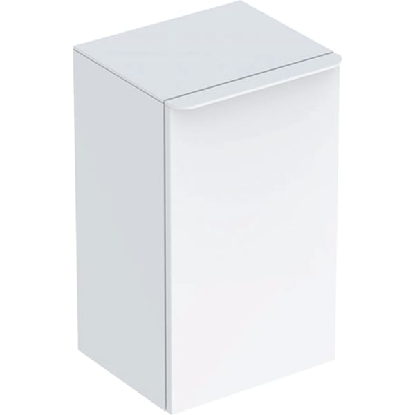 GE Smyle Seitenschrank, eckig mit einer Tür re, 36x60x32,6cm, weiß