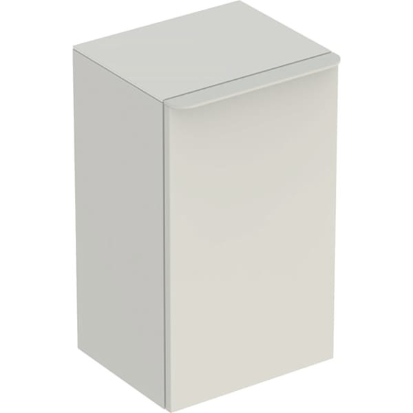 GE Smyle Seitenschrank, eckig mit einer Tür li, 36x60x32,6cm, sandgrau