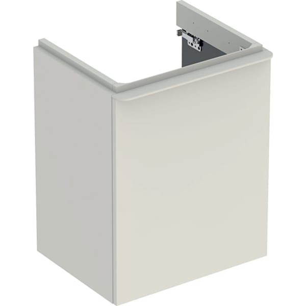 GE Smyle US für HWB, eckig, m. 1 Tür li 49,2x61,7x40,6cm, sand-grau