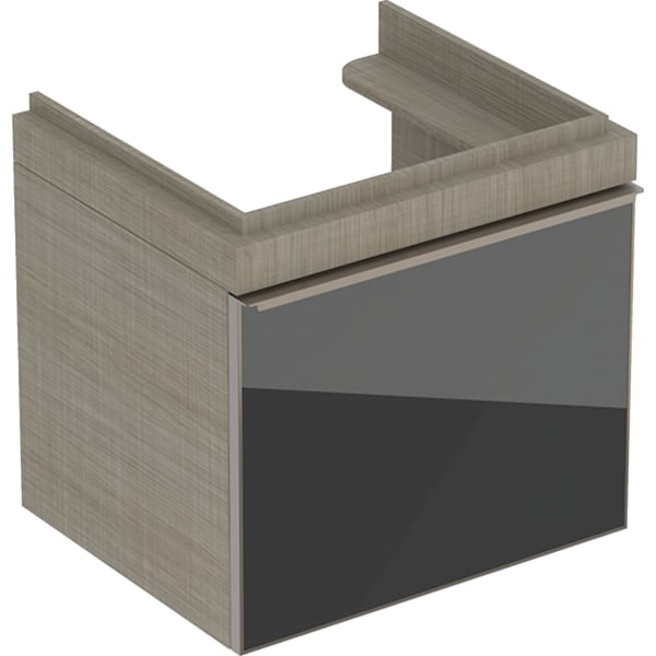 GE Citterio US für WT, mit 1 Schublade 58,4x55,4x50,4cm, Eiche graubraun