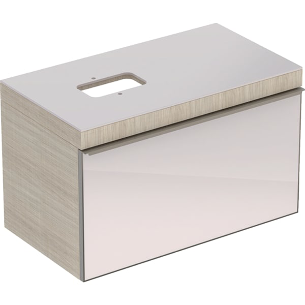 GE Citterio US für AS-WT, m. 1 Schublade 88,4x54,3x50,4cm, Eiche beige