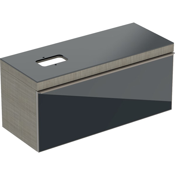 GE Citterio US für AS-WT, m. 1 Schublade 118,4x54,3x50,4cm, Eiche graubraun