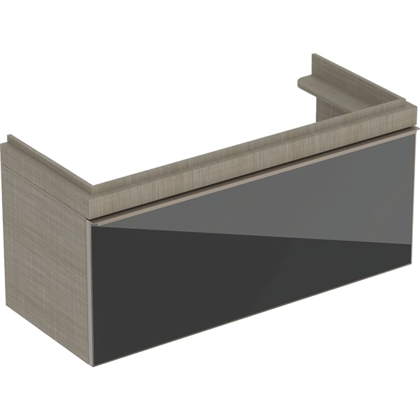 GE Citterio US für WT, mit 1 Schublade 118,4x55,4x50,4cm, Eiche graubraun