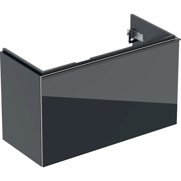 GE Acanto US f. WT, 1 Schubl./I.-Schubl. verk. Ausld., 89x53,5x41,6cm, schwarz