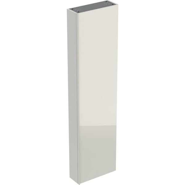 GE Acanto Hochschrank mit einer Tür 45x173x17,4cm, sand-grau