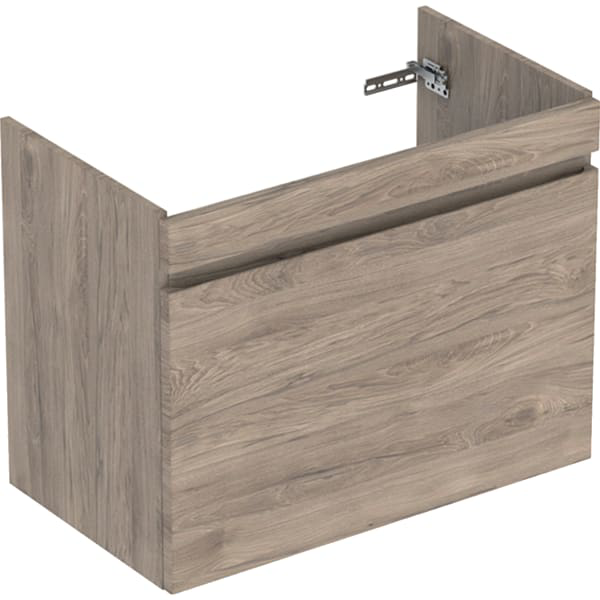 GE Renova Plan US f. WT, mit 1 Schublade 78,2x60,6x44,6cm, Nussbaum hickory