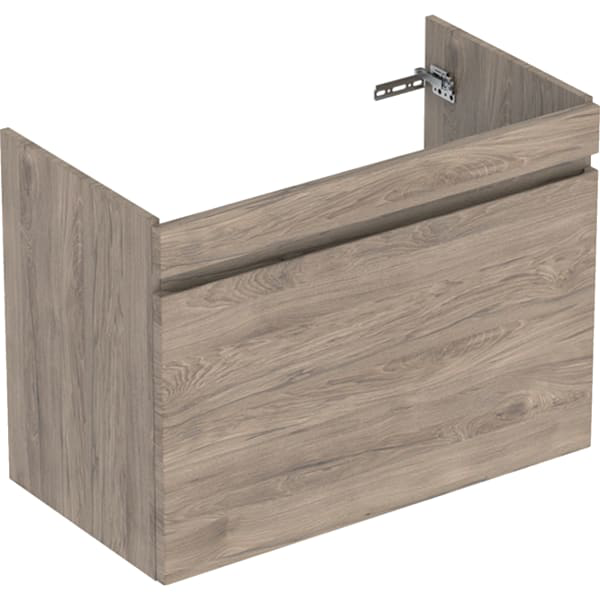 GE Renova Plan US f. WT, mit 1 Schublade 83,2x60,6x44,6cm, Nussbaum hickory