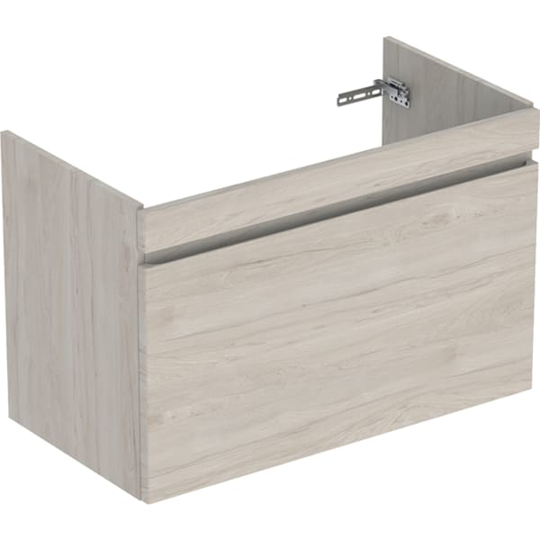 GE Renova Plan US f. WT, mit 1 Schublade 92,8x60,6x44,6cm, Nussbaum hickory hell