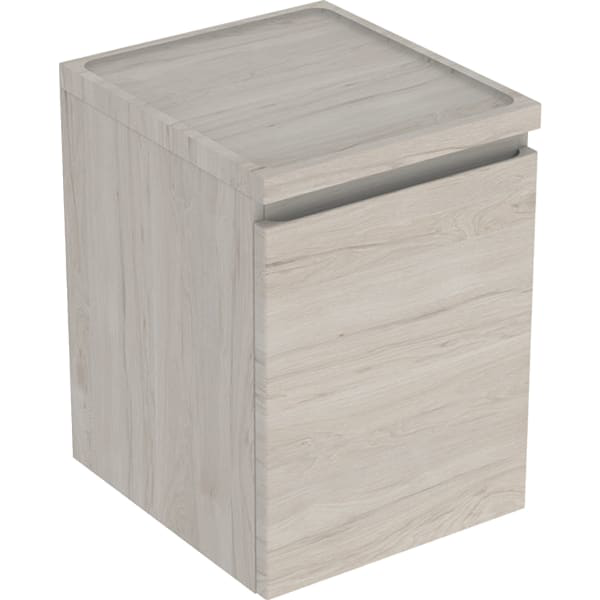 GE Renova Plan Seitenschrank, 1 Schubl. 40x55x44,5cm, Nussbaum hickory hell