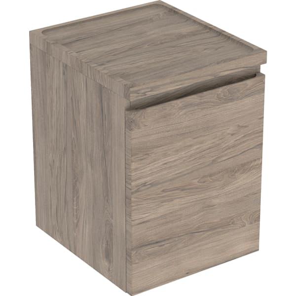 GE Renova Plan Seitenschrank, 1 Schubl. 40x55x44,5cm, Nussbaum hickory