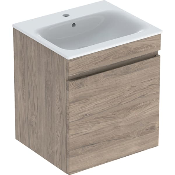 GE Renova Plan Set MWT m. US, 1 Schubl. 55x62,2x48cm, Nussbaum hickory