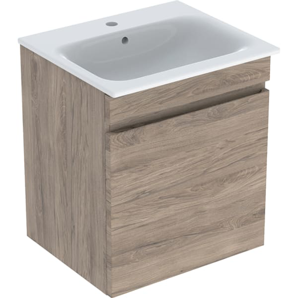 GE Renova Plan Set MWT m. US, 1 Schubl. 60x62,2x48cm, Nussbaum hickory