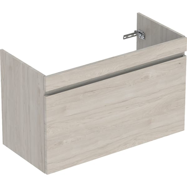 GE Renova Plan US für MWT, mit 1 Schbl. 98,8x60,5x47,3cm, Nussbaum hi hell