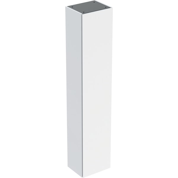 GE Hochschrank mit einer Tür 36x180x29,1cm, weiß matt