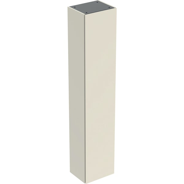 GE Hochschrank mit einer Tür 36x180x29,1cm, sandgrau hgl.