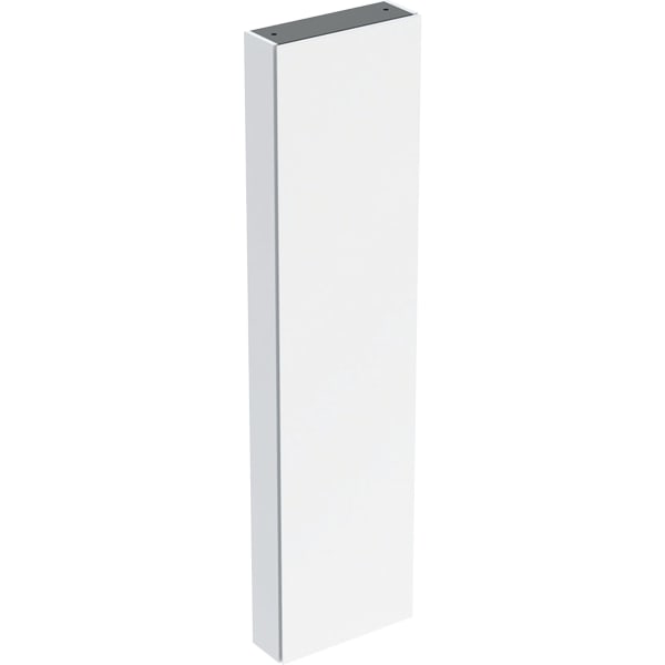 GE Hochschrank, 1 Tür u. i.Spiegel 45x180x15cm, weiß hgl.