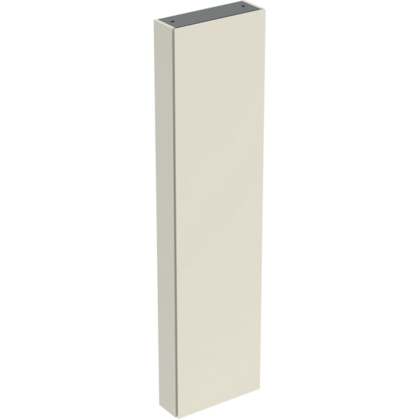 GE Hochschrank, 1 Tür u. i.Spiegel 45x180x15cm, sandgrau hgl.
