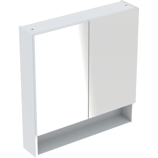 GE Renova Plan Spiegelschrank, 2 Türen 60x85x17,5 cm, weiß